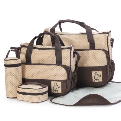 1584694921810.jpg Baby Diaper Bag Suits For Mom Baby Bottle Holder Mother Mummy Stroller Maternity Nappy Bags Sets – Image 7